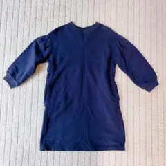 UNIQLO ネイビー 長袖ワンピース 120サイズ