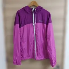 【 Columbia コロンビア 】 ナイロンパーカー 裏地付き XL