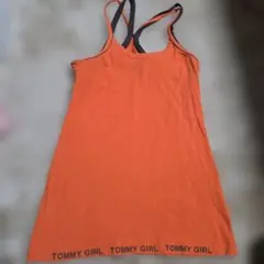 tommy girl オレンジキャミソール Sのサムネイル