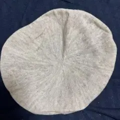 スタジオクリップ ベージュ ベレー帽 Fサイズ