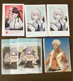 にじさんじ クリアカード＆チェキ風カードまとめ売り