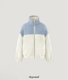 depound jumper アイボリー/ブルー