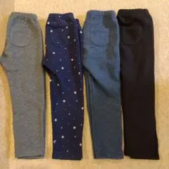 ユニクロ フリースレギンス ボトムス