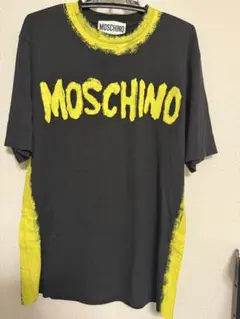 【希少】MOSCHINO COUTURE Tシャツ ブラック イエローのサムネイル