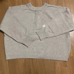 JaVa. ベージュニットセーター ボタン付き