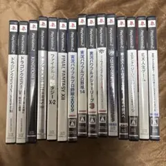 PS2 ソフト　15点　まとめ売り