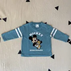【未使用】 ディズニー　ミッキー　長袖カットソー　Tシャツ　アカチャンホンポ