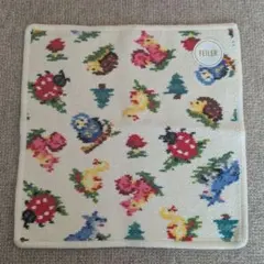 FEILER　フェイラー　ハイジフレンズフォレスト アイボリー ハンカチ　新品