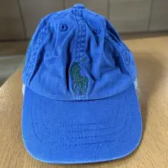 Polo Ralph Lauren キャップ ブルー 3刺繍のサムネイル