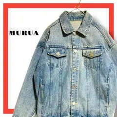 MURUA ムルーア　Gジャン　デニムジャケット　オーバーサイズ　レディース