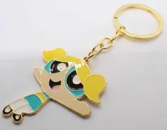 パワーパフガールズ　バブルス　PPG　キーリング　キーホルダー　アメリカン雑貨