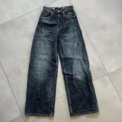 ZARA ワイドレッグデニムパンツ EUR34