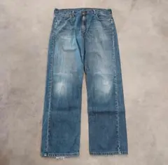 リーバイス569 Levis W34 ブルーデニム ヒゲ ボトム 青 13491 - メルカリ