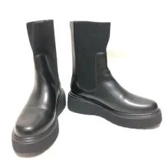 オリエンタルトラフィック/サイドゴア厚底ブーツ サイズ LL(25.5cm)