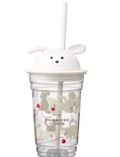 STARBUCKS 犬耳付きタンブラー