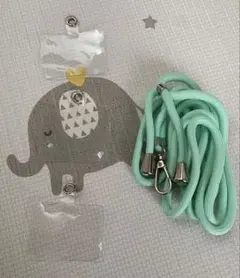 【新品・3枚】スマホ ショルダーストラップ ミントグリーン 落下防止 匿名配送