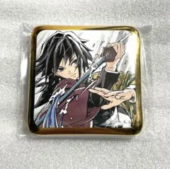 鬼滅の刃 ダイニング おたのしみくじ スクエア缶バッジ 冨岡義勇