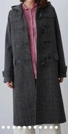 最終値下げHarrisTweed×SEVENDAYSSUNDAY☆ロングダッフル