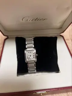 セール】分解修理済み Cartier 腕時計 タンクフランセーズSM - メルカリ