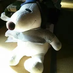 大人気！スヌーピーの大きなぬいぐるみ！