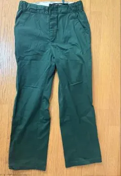 ⭐️ほぼ未使用！ディッキーズ ダークグリーン ワークパンツ ゴムウエスト