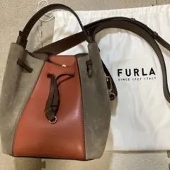✨超美品✨FURLA ミアステラ ショルダーバックグレージュ2way付属品