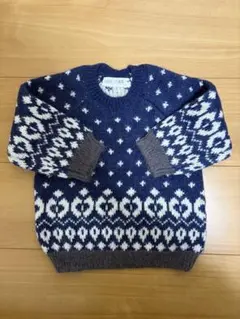 ZARA ノルディック柄セーター 9-12ヶ月 80cm