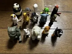 【送料込】動物ガチャガチャ 合掌3シリーズ 15体コンプリートセット