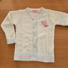Kissdrop 美品 ニット カーディガン パステル 110