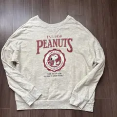 PEANUTS スヌーピーテニスクラブ トレーナー