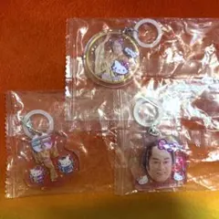 マツケンサンバ×ハローキティ ふらっとめじるしアクセサリー　3種セット