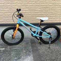 【値下げ！】ヨツバサイクル※直接渡し優先※18インチ ネイビー ヨツバサイクル☆18インチ ネイビー 子供 - 自転車の通販・価格比較