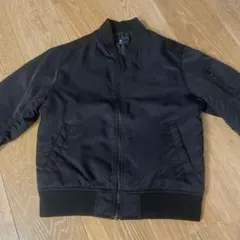UNIQLO MA-1ジャケット ブラック140cm