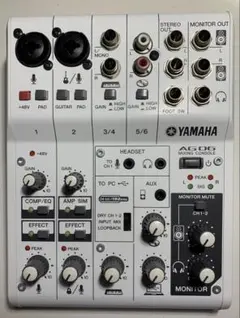 yamaha ag06 オーディオインターフェイス - メルカリ