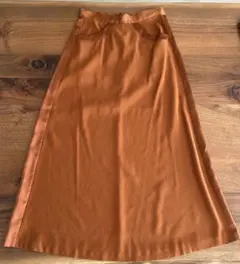 BANANA REPUBLIC フレアスカート サイズ00 オレンジ