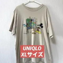 UNIQLO ミッキー ミニー アートデザイン Tシャツ XL ディズニー　UT