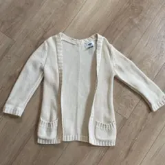 OLD NAVY カーディガン 5T クリーム色