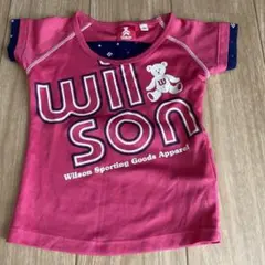 Wilson テディベアプリント Tシャツ 100