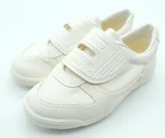 ムーンスター スニーカー 16.0cm 運動靴 上履き 通学 ホワイト①