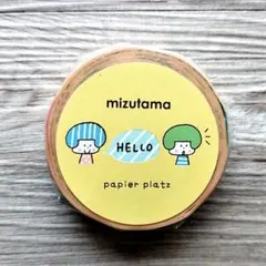 mizutama マスキングテープ おかっぱちゃんのサムネイル