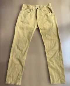Levi's 519 コーデュロイパンツ イエロー W30 L32