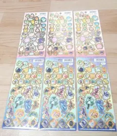 新品　ポケットモンスター　ポケモン　シール 6シートセット　まとめ売り