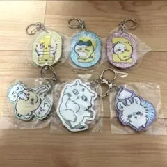 ちいかわ　ラメアクリルキーホルダー　6品セット
