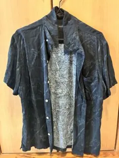 JIGGYS SHOP 半袖シャツ L ダークブルー