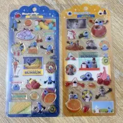 新品未開封★パペットスンスン☆ドロップジェリーシール 2種セット