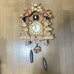 スイス【Lötscher】レッチャー社 鳩時計 カッコー時計 注※動作未確認