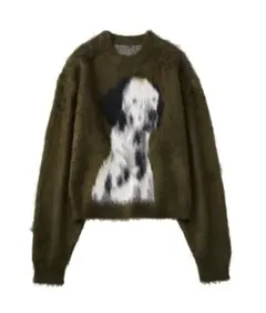 【かすてら様専用】dalmatian shaggy knit（unisex）