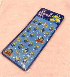ディズニー ぷくぷくシール ♡リトルグリーンメン