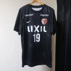 【値下げ】鹿島アントラーズ トレー二ングマッチユニフォーム No,19 着用1回