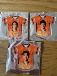レノファ山口FC アクリルキーホルダー 3点セット